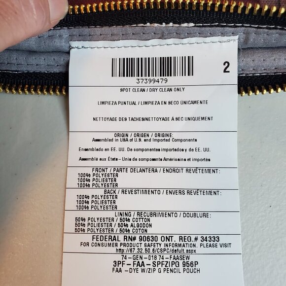 NEW Cartier Paris Awning Photo Art w/ Lit Animal, Zip Pouch by Al Hirschfeld - Picture 5 of 5